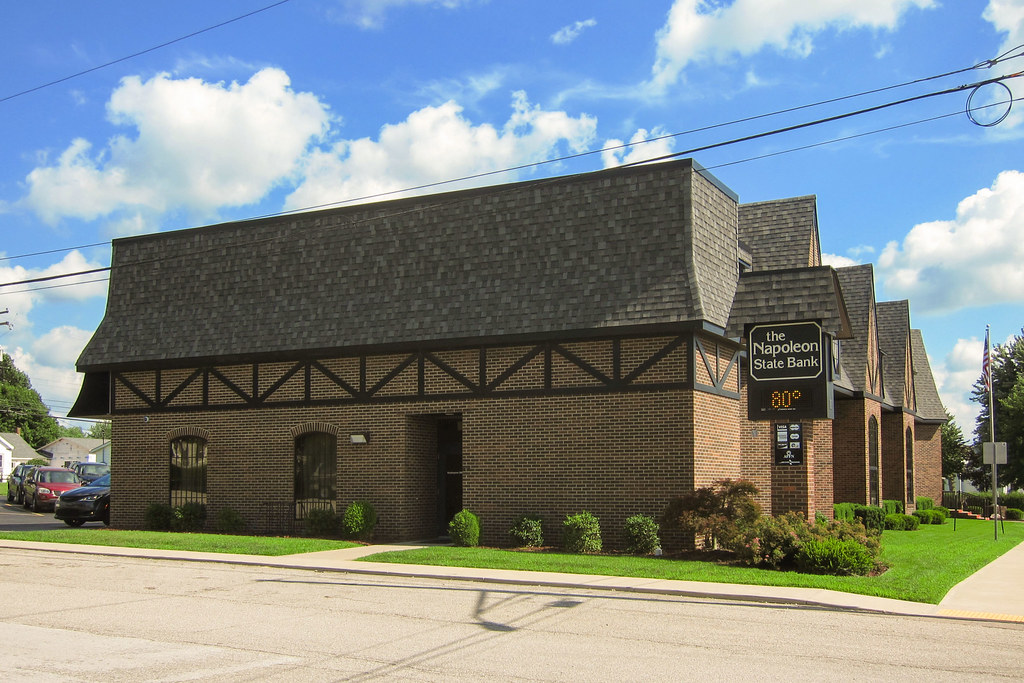 Current Napoleon State Bank Napoleon, IN on the Michigan R… Flickr