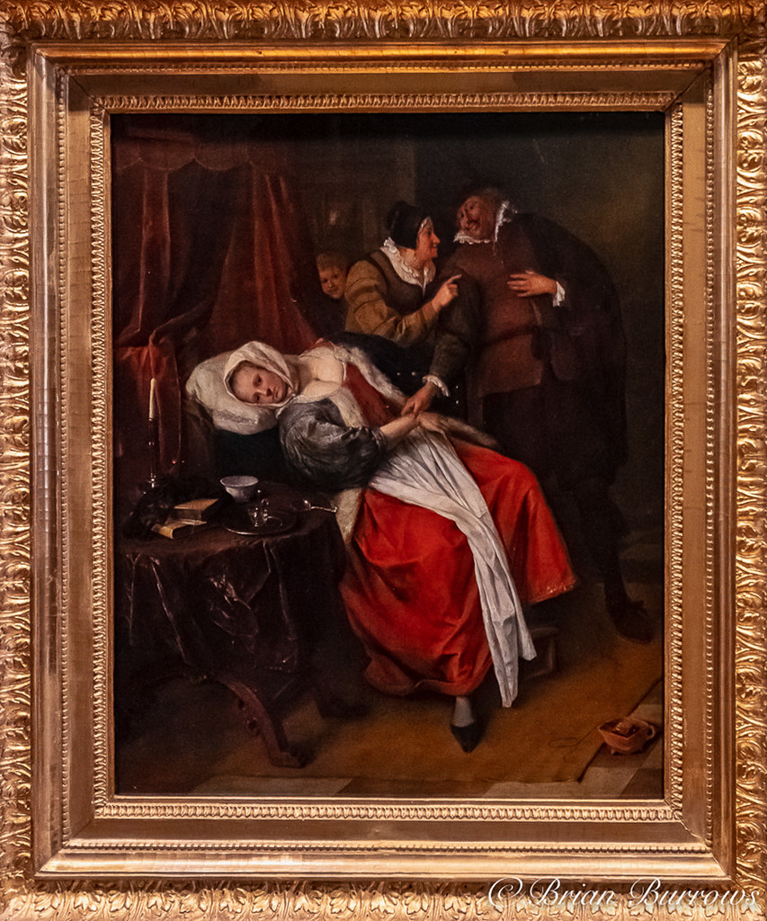 Sick Woman and a Doctor by Jan SteenHermitage St. Petersb… Flickr