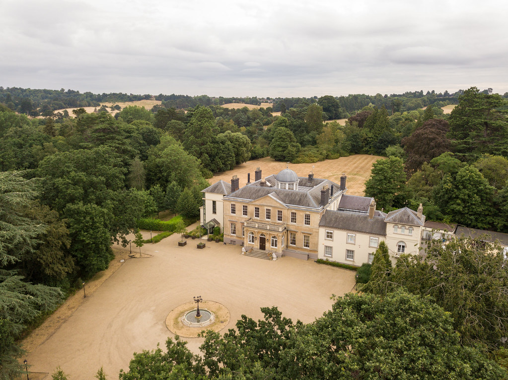 Spring Grove House Spring Grove House from above. Flight w… Flickr