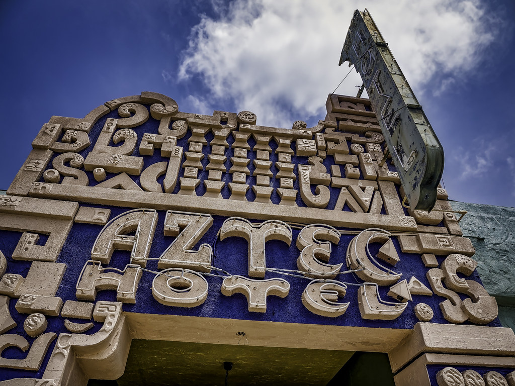 Aztec Hotel The Aztec Hotel is a historical landmark build… Flickr