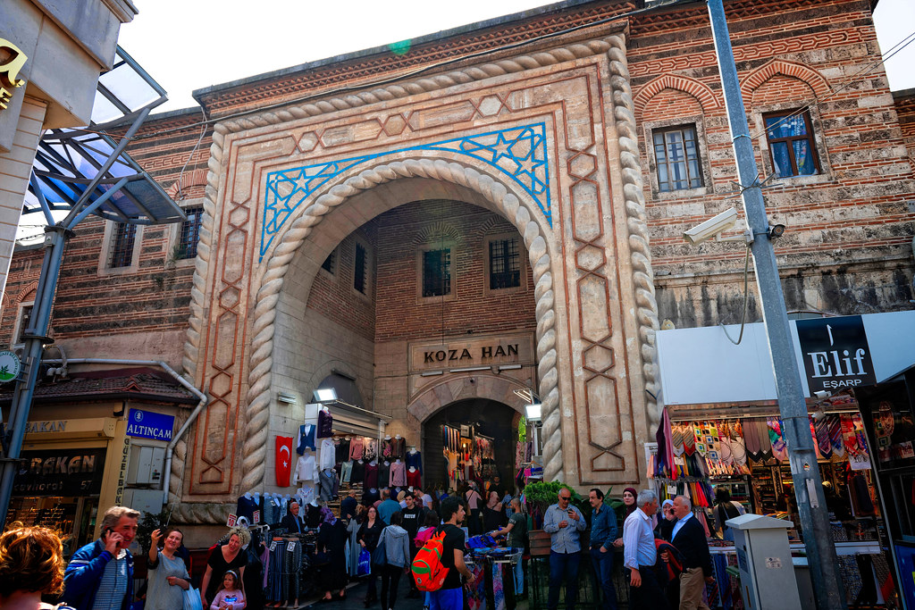 Koza Han (Silk Market), Bursa, Turkey CamelKW Flickr