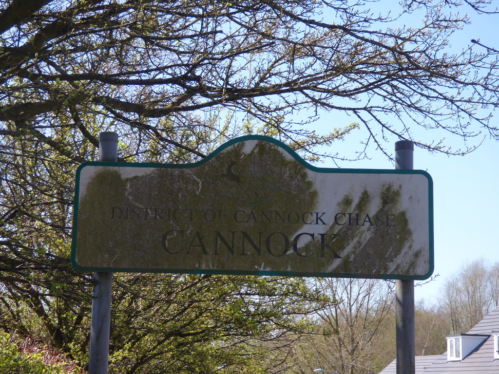 Cannock Road, Cannock sign District of Cannock Chase … Flickr