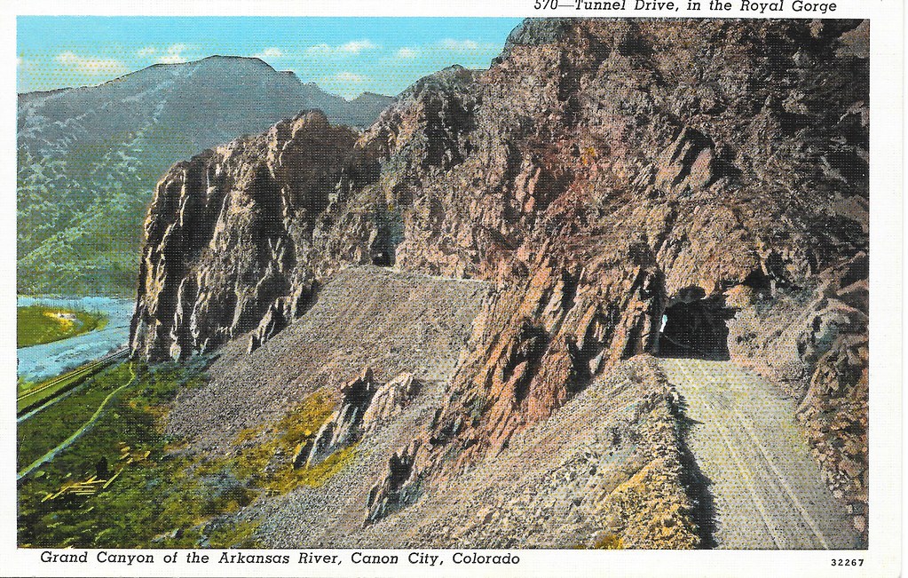 Postcard, Canon City, Colorado, Tunnel Drive, Date unknown… Flickr