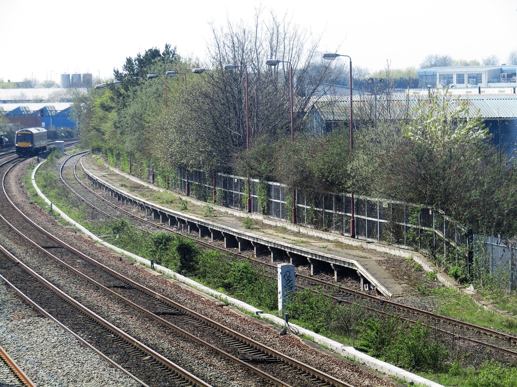 Ramsline Halt railway station Ramsline Halt, previously Ba… Flickr
