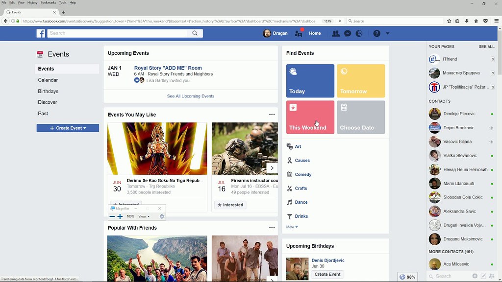 How to Search Events on Facebook by Time and City In