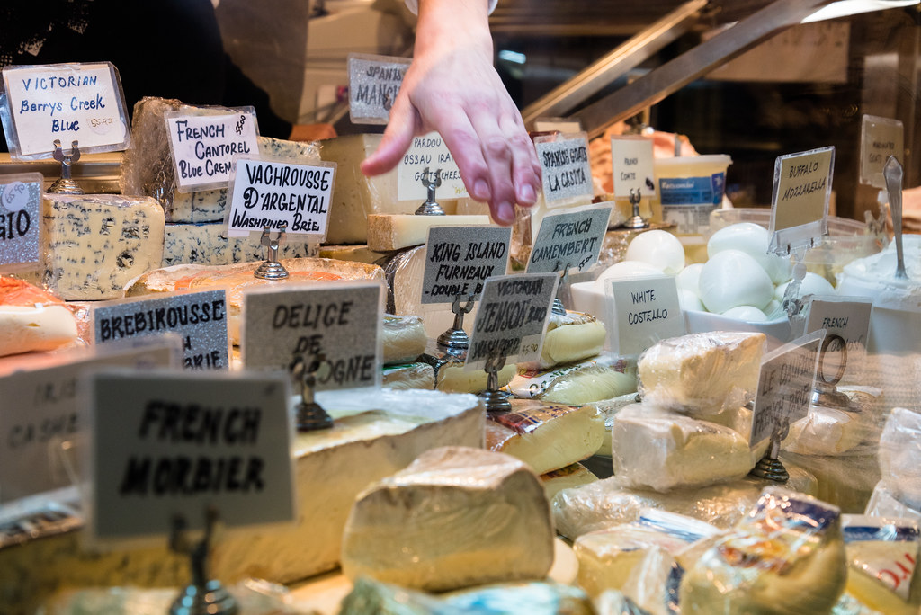 Cheese, Vic Market Deli Hall, Queen Victoria Market, Melbo… Chris
