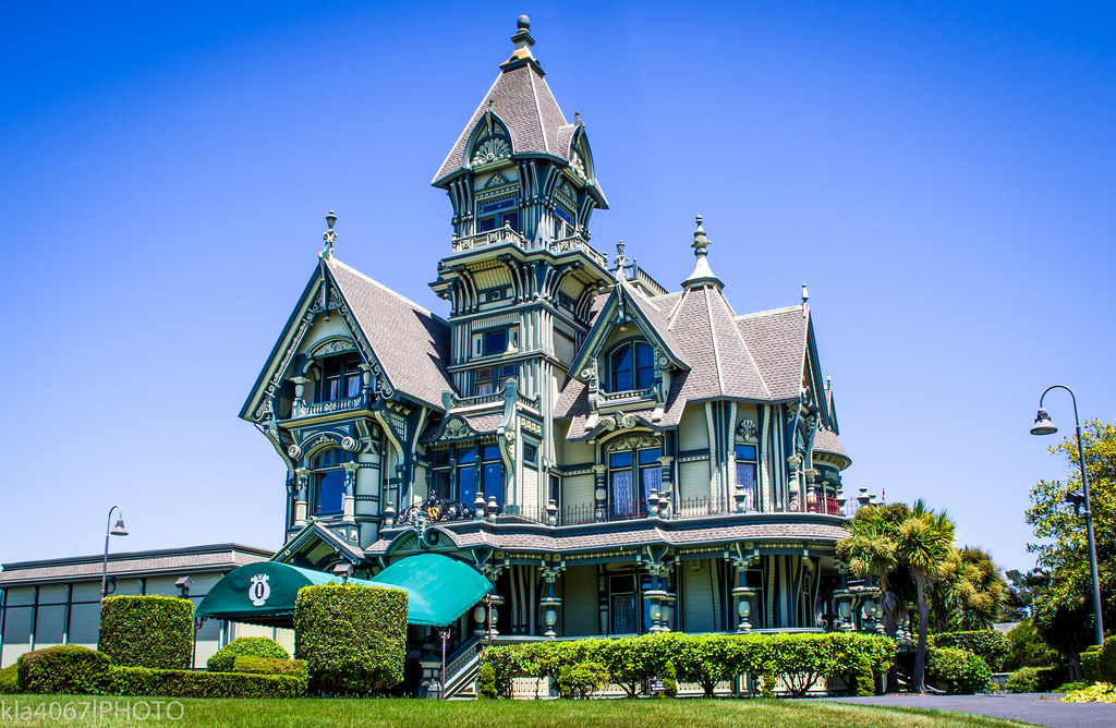 Carson Mansion, Eureka, CA Built in 1885 by a local lumber… Flickr
