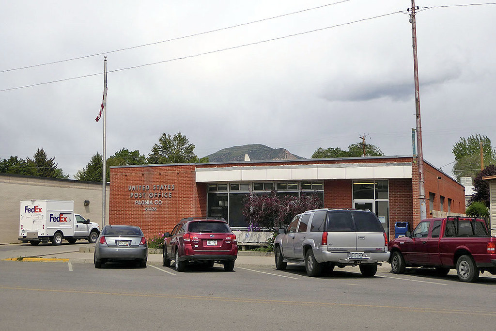 Paonia, CO post office Delta County. Photo by G Splittberg… Flickr