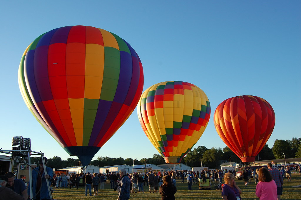 balloon festival in fall 2023 for hudson valley Hudson Valley Balloon Festival Sunrise balloon launch on J… Flickr