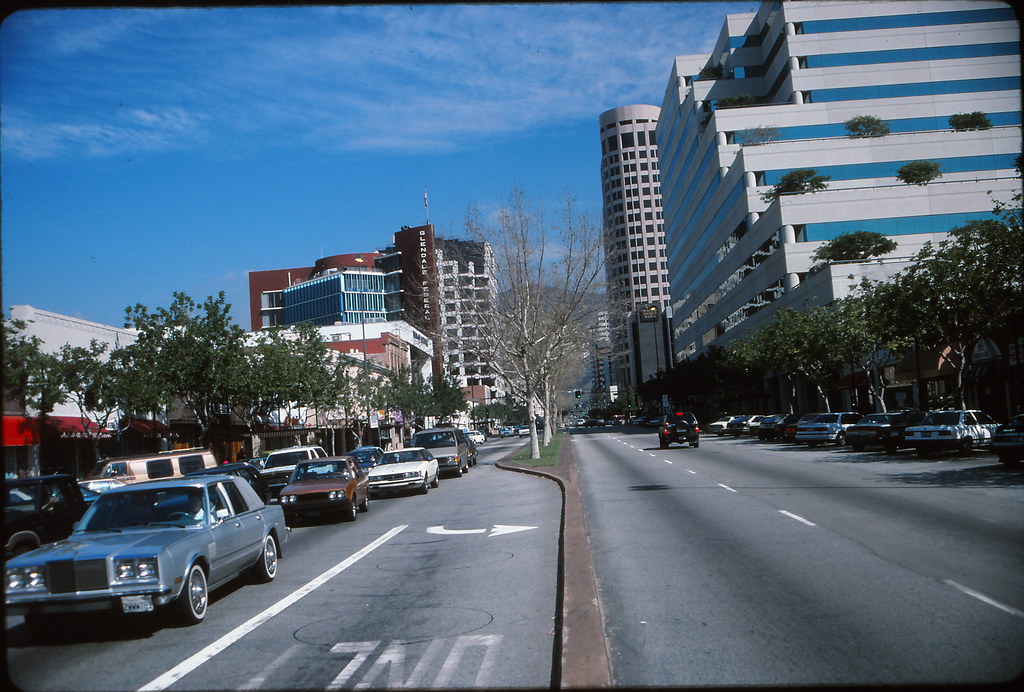 Brand Avenue, Downtown Glendale, CA March 1994 Todd Jacobson Flickr
