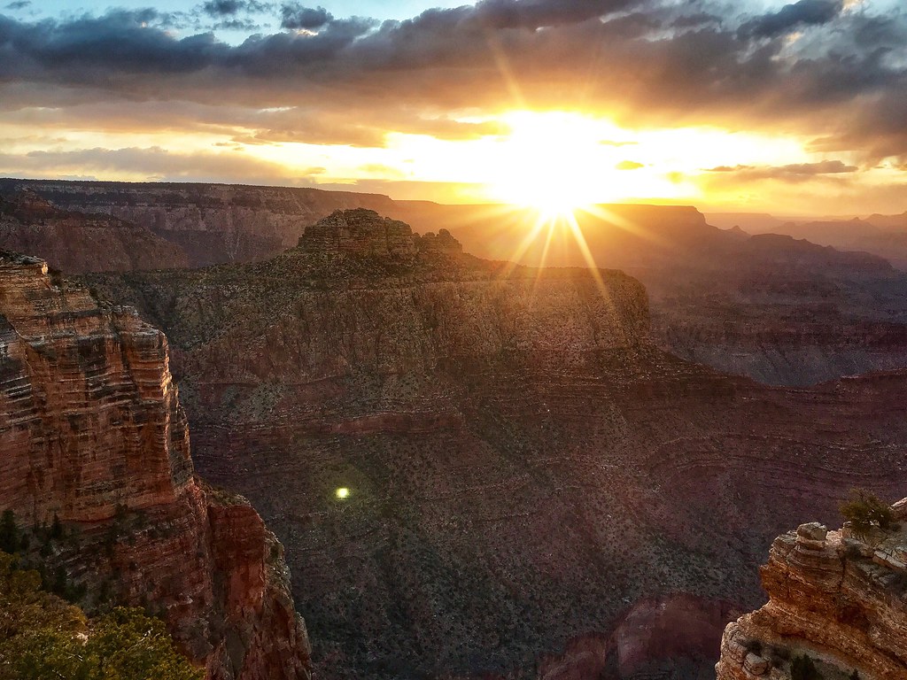 Grand Canyon Sunset and Light Grand Canyon National Park, … Flickr