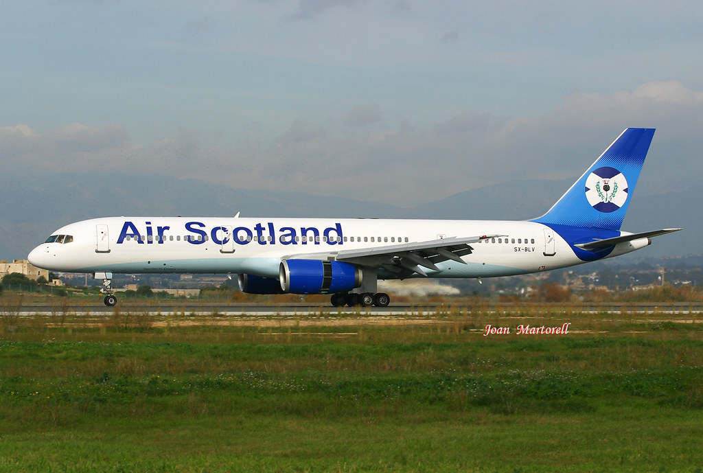 Air Scotland SXBLV Boeing B7572G5 PMI 122003 Operated … Flickr