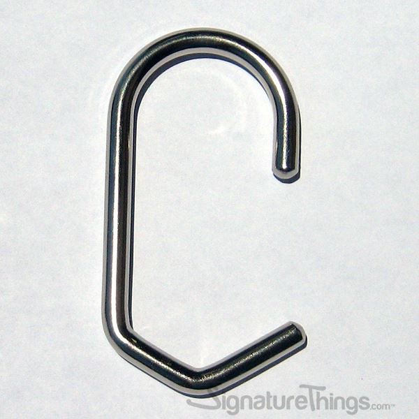 Shower Curtain Ring Set of 12 Brass Drapery Hooks Curt… Flickr