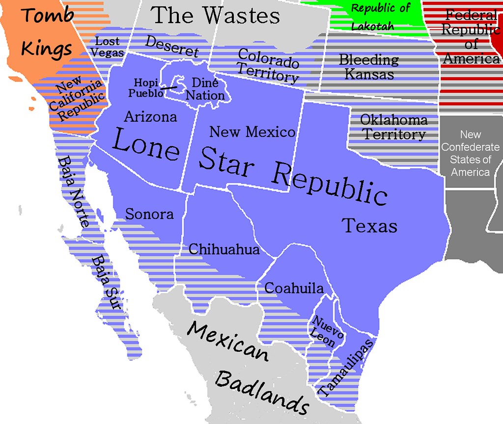 Lone Star Republic Map Detailed map of the Lone Star Repub… Flickr
