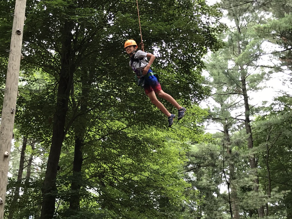 Camp! Ropes courses! Camp PA Flickr