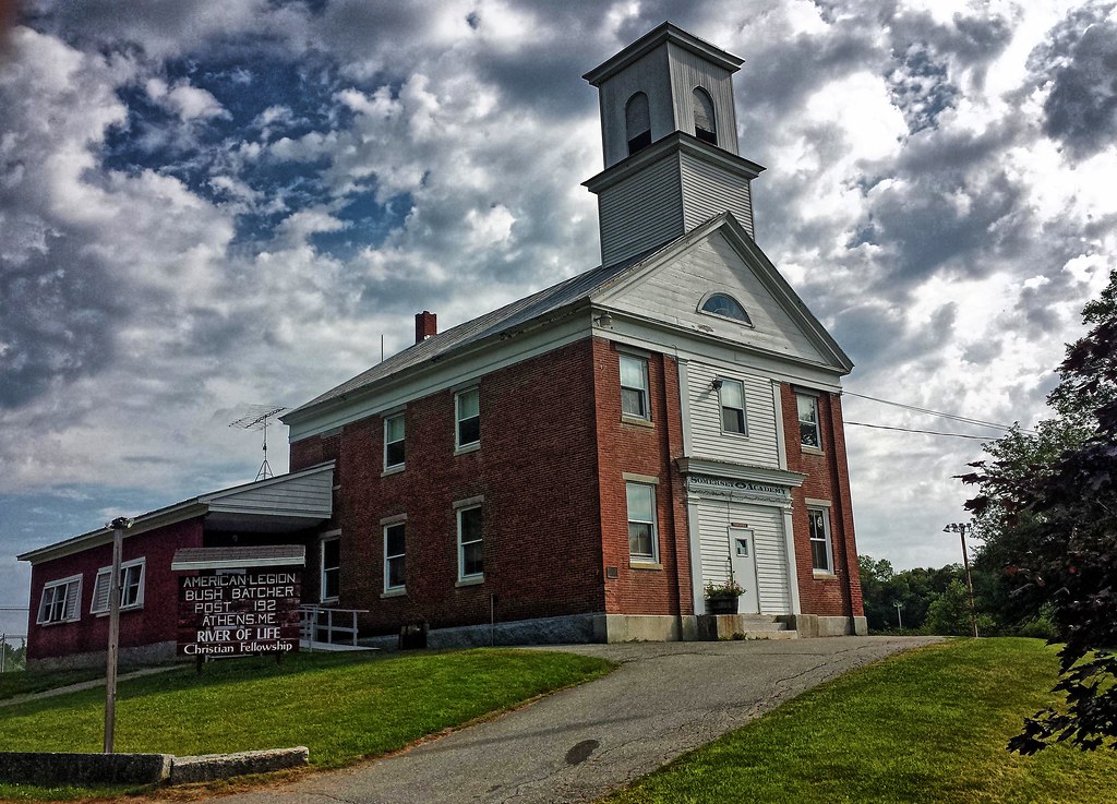 Somerset Academy Athens ME (1) nrhp 84001499 The build… Flickr