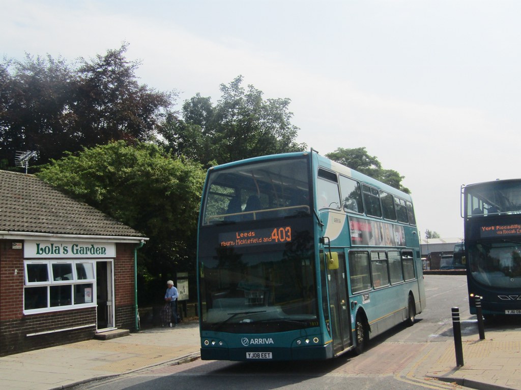 Arriva Yorkshire 1813 YJ08EET Selby Bus Stn on 403 (1) (12… Flickr