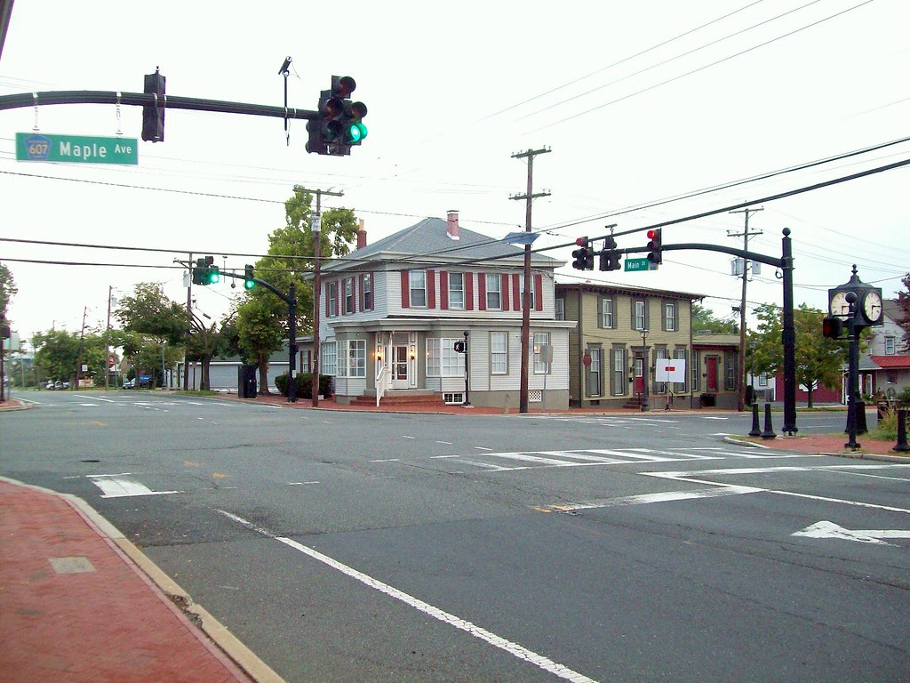 Main Street and Maple Avenue Marlton NJ Intersection of Ma… Flickr