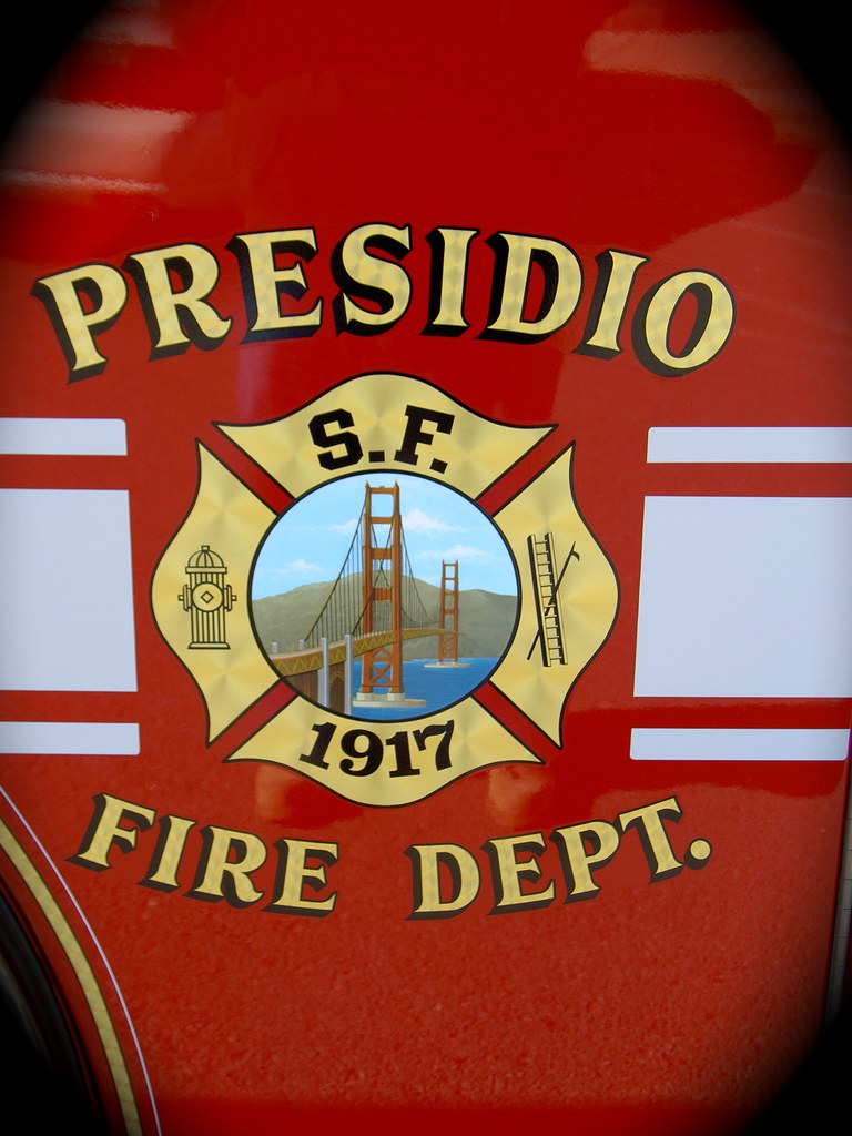 Presidio Fire Department The sign on their engine says it … Flickr