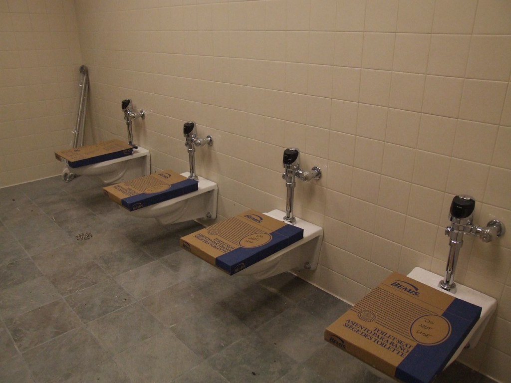 Toilets No stalls. Poop at your own risk. Travis Flickr