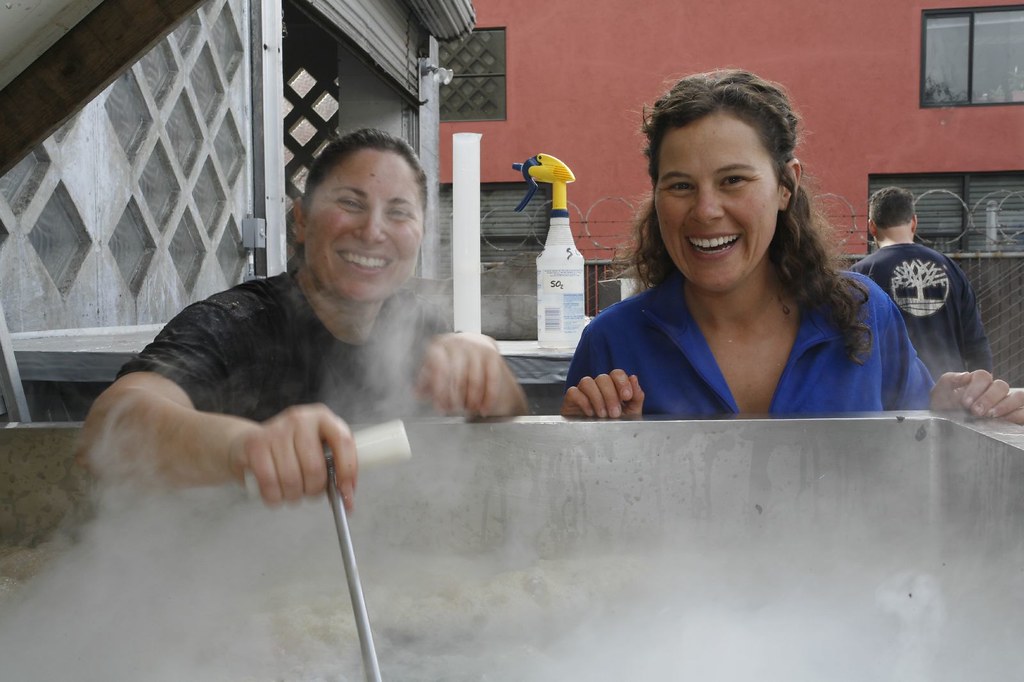 Cooling down the temperature with dry ice Eno Wines Flickr