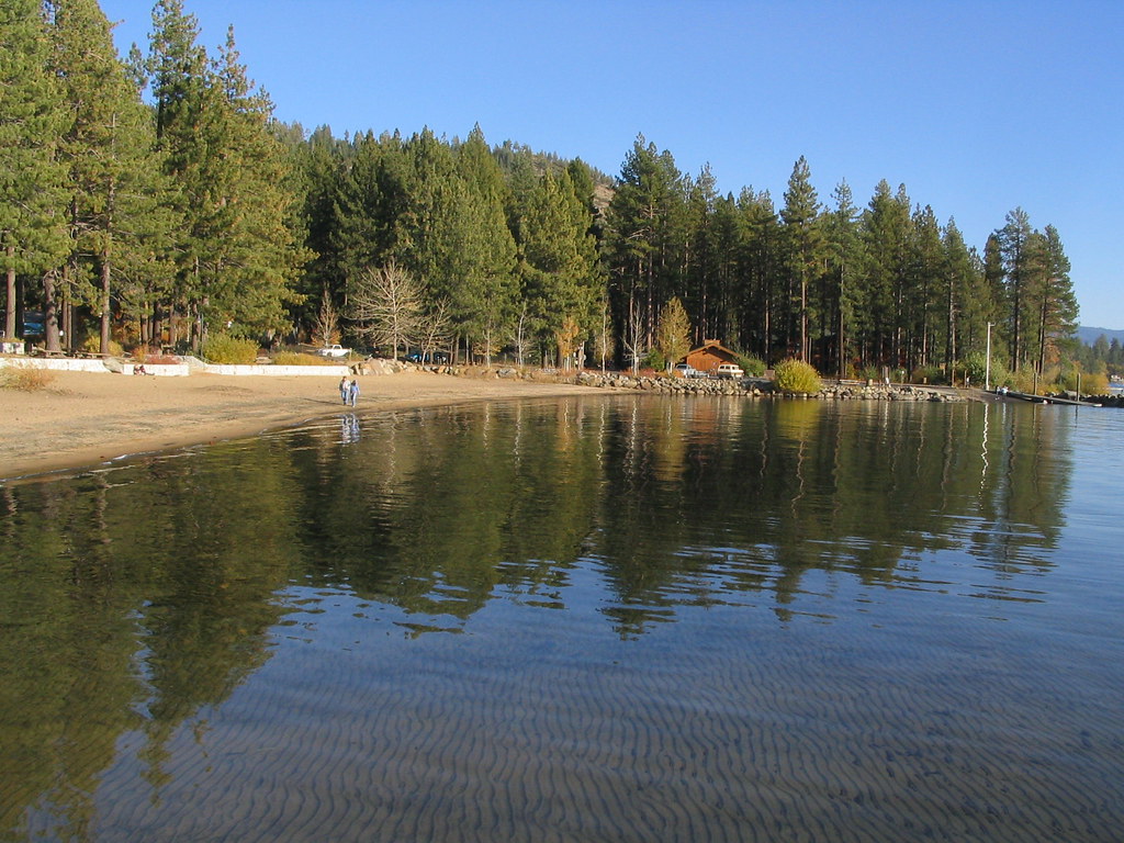 Autumn at Lake Tahoe, Kings Beach, California Lake Tahoe i… Flickr