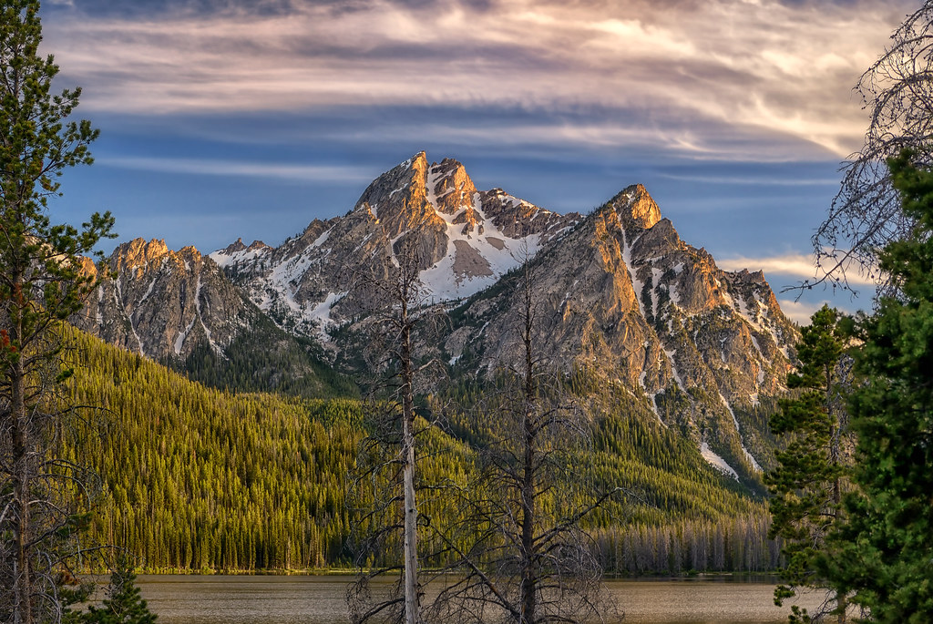 Elevation of Grandjean Campground, Boise National Forest, Forest Rd