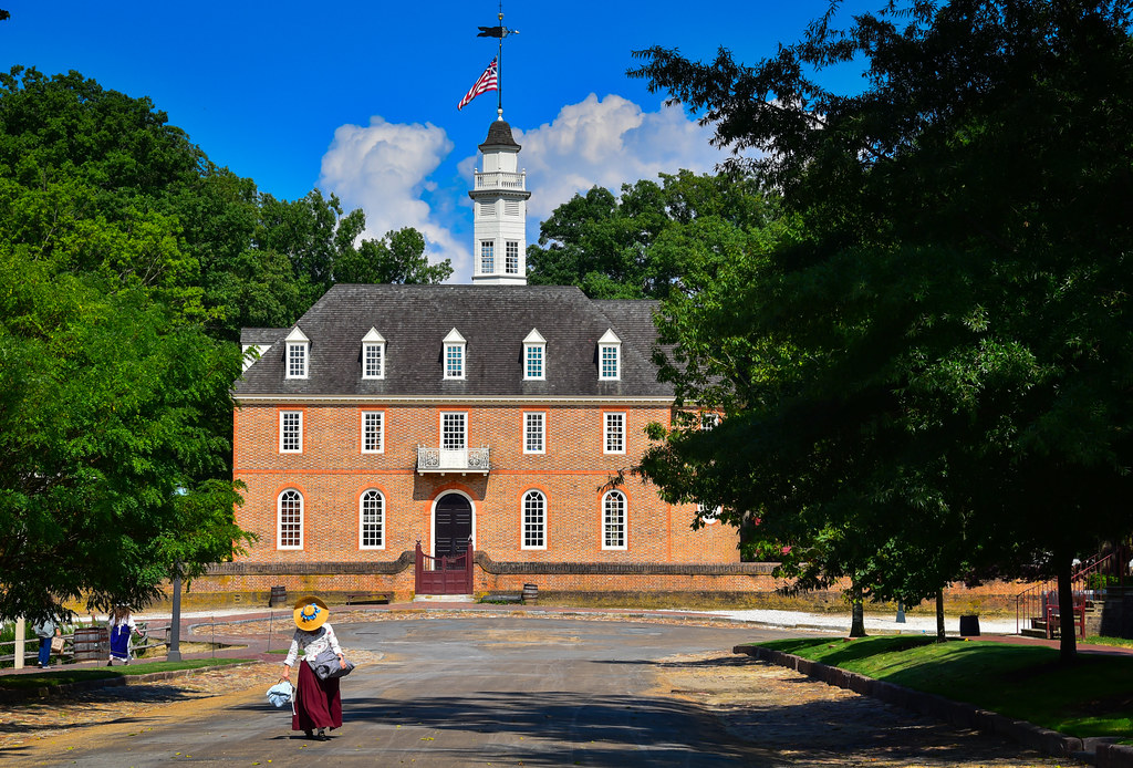 Capital Building from Duke of Gloucester Street in Colonia… Flickr