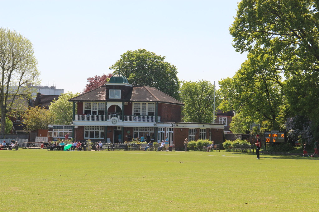 Ealing CC Clubhouse Ealing Cricket Club in West London Peter Dean