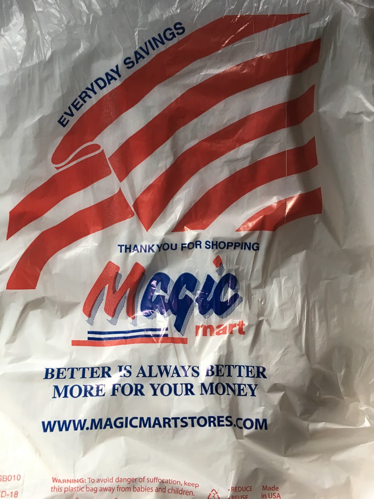 Magic Mart bag A bag from the Magic Mart department store … Flickr