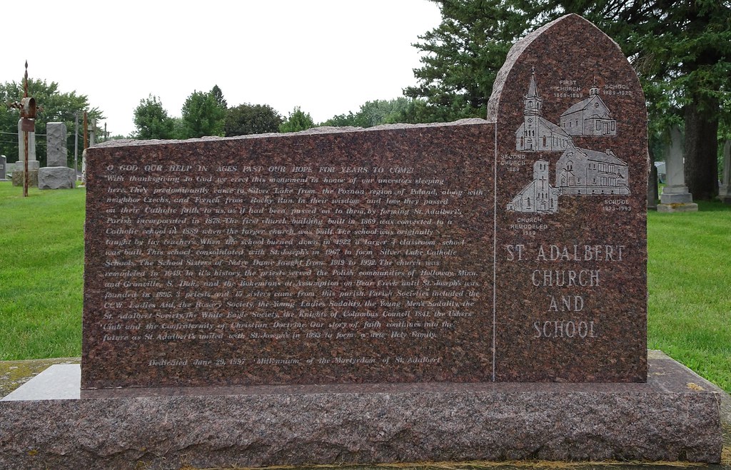Church of St. Adalbert Cemetery behind the now shuttered S… Flickr