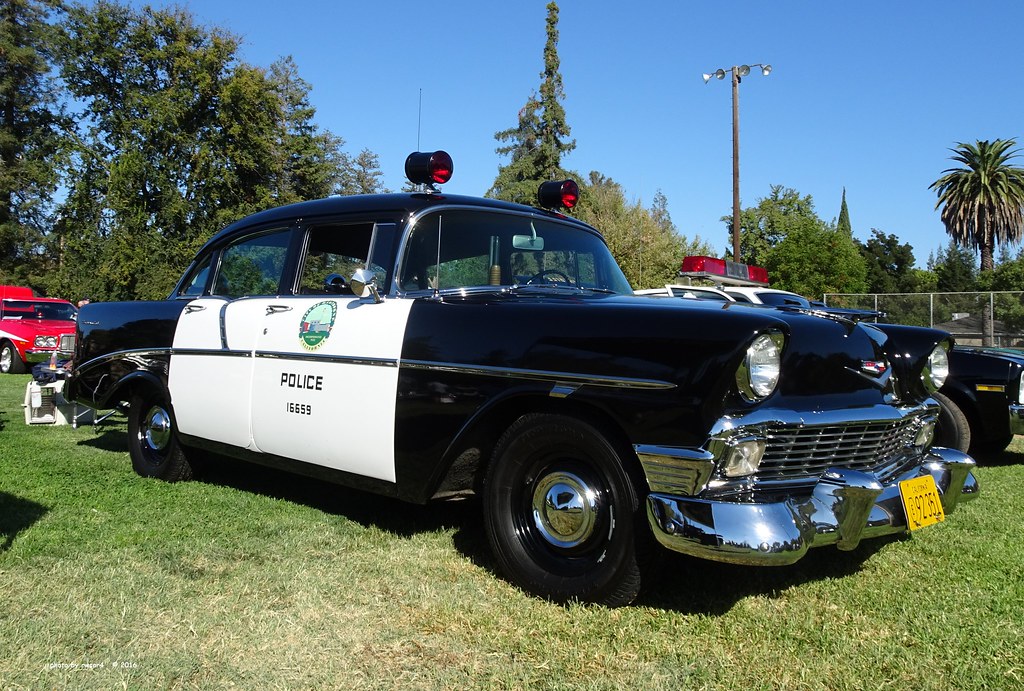 Hawthorne, California Police 1956 Chevrolet 210 (4) Flickr