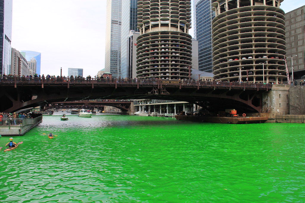 St. Patrick's Day, Chicago, 2018 Daniel X. O'Neil Flickr