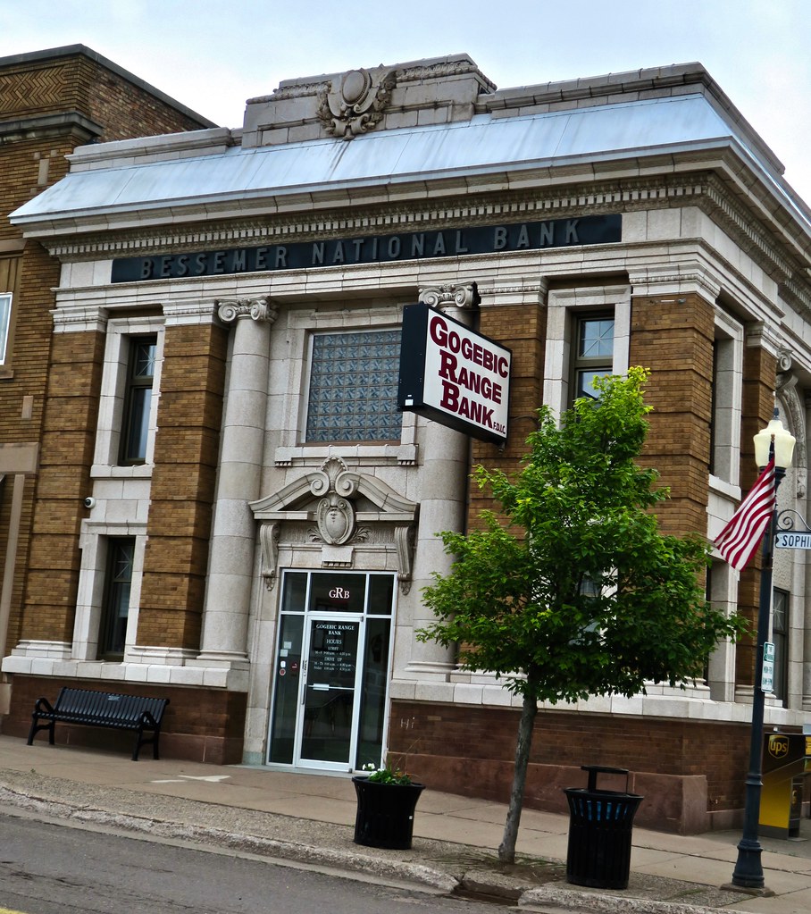 Bessemer National Bank, Bessemer, MI Bessemer National Ban… Flickr