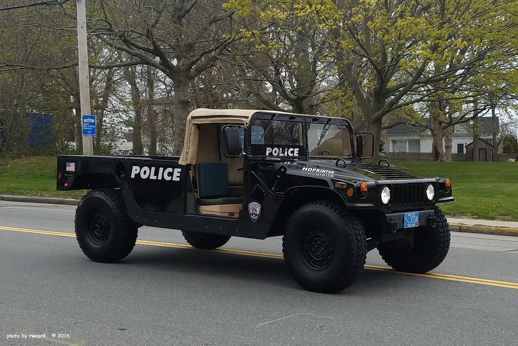 Hopkinton, Rhode Island Police Humvee (1) rwcar4 Flickr
