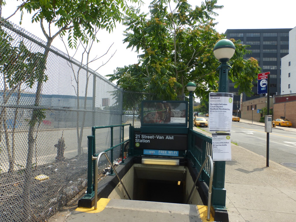 21 StreetVan Alst Station (G) IND Crosstown Line Flickr
