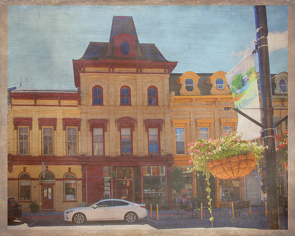 Commercial Block, Millbrook, Ontario Millbrook was settled… Flickr