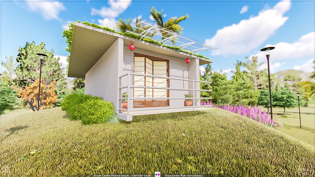 Casa De Campo Render En Lumion 8 Casita De Campo Con Est Flickr