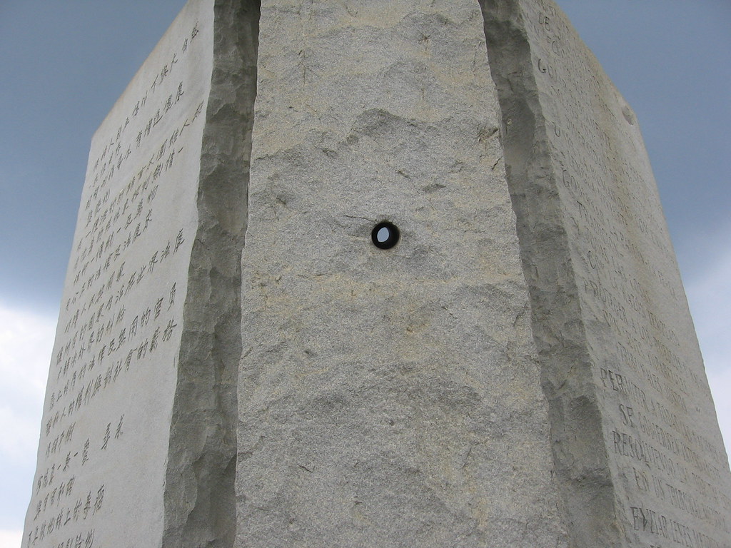 Flickriver Photoset Guidestones and Elberton Granite Museum