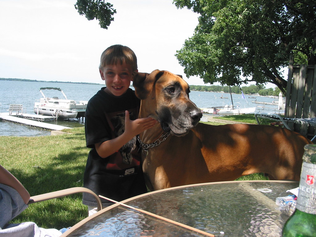 John Paul with Mortimer On Little Kandiyohi Lake in Lake L… Flickr