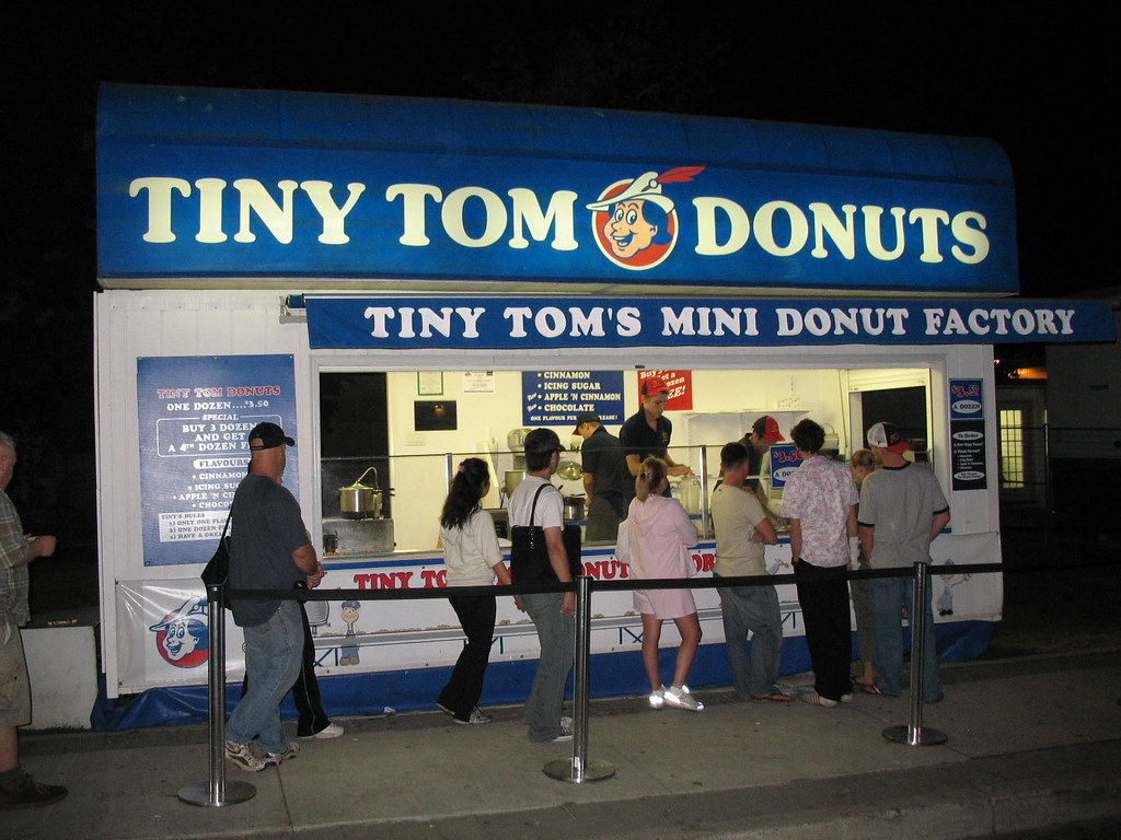 Tiny Tom Donuts An Ex tradition since 1960. Weird ingredie… Flickr