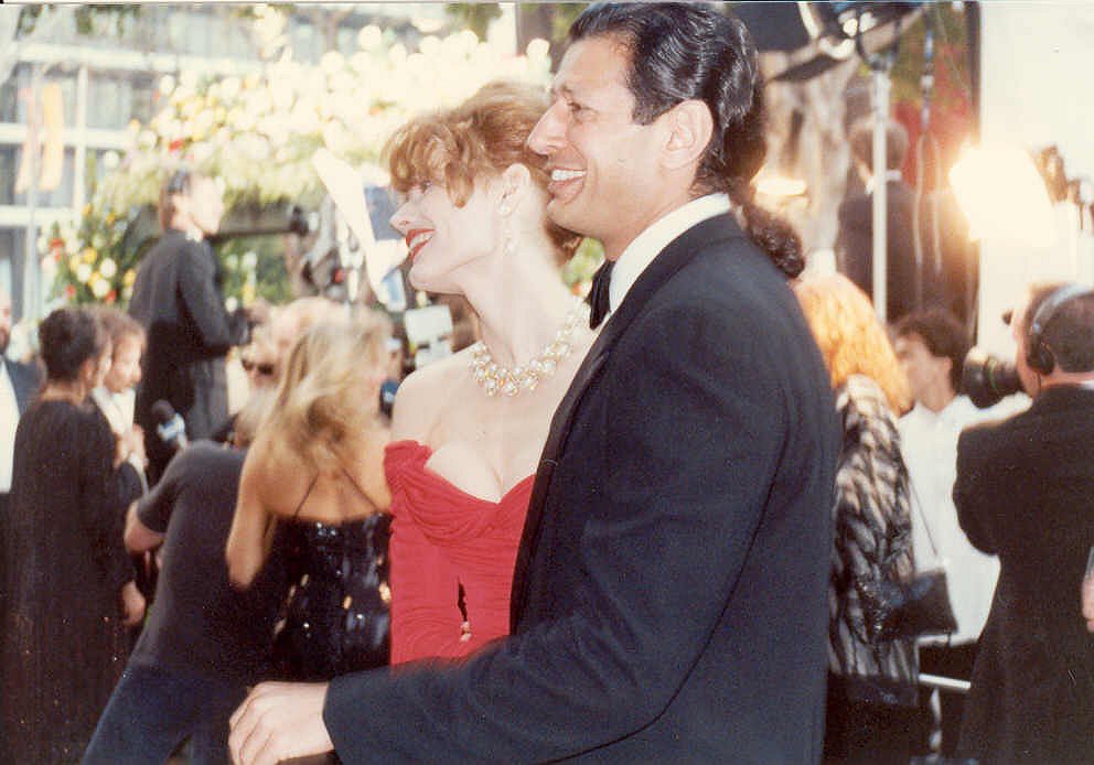 Geena Davis, Jeff Goldblum Geena Davis and Jeff Goldblum o… Flickr