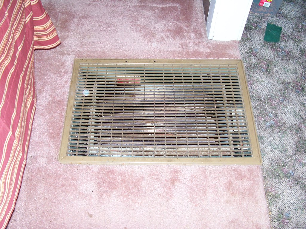 Floor Furnace grate back on The furnace grate was replac… Flickr