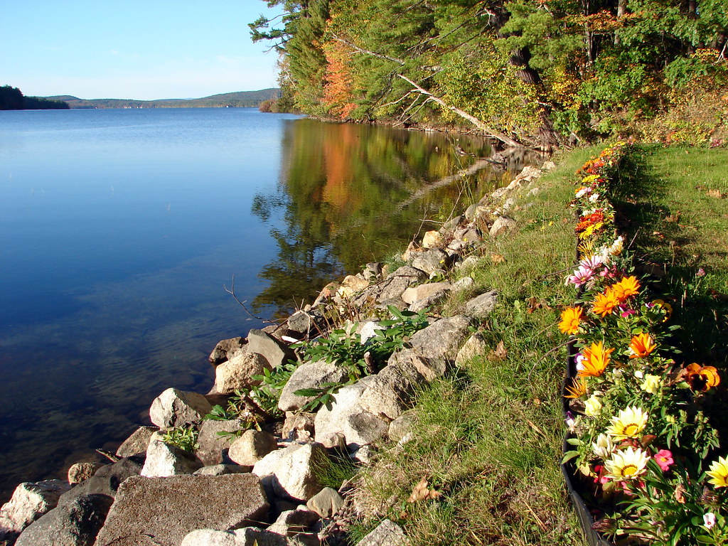 Lakeside Pleasant Lake, Casco near the causeway Bob Travis Flickr