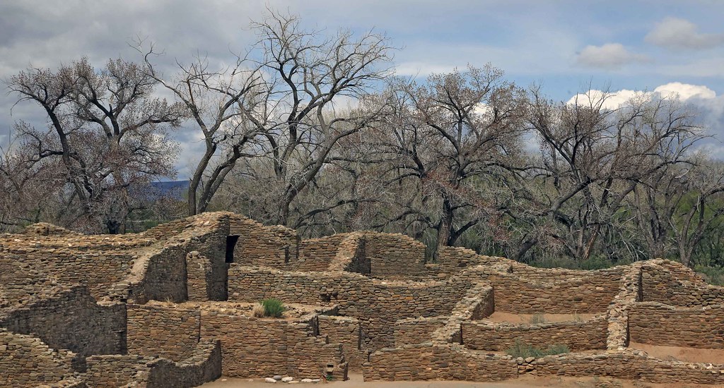 Ruins of Great House at Aztec Ruins NM Ruins of Great Hous… Flickr