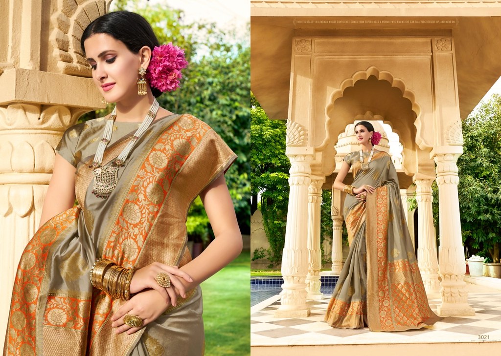 Price Rs.1430/ Kalyani rich look weaving silk designer saree