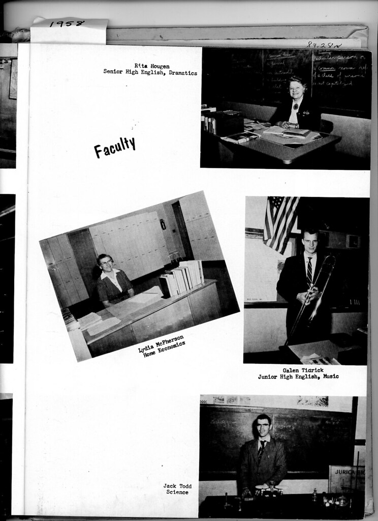 1958005 Akeley MN School Annual 1958 Michael & Sherry Martin Flickr