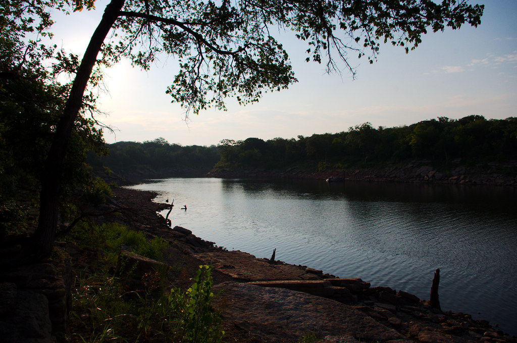 Kaw Lake, Oklahoma, August 4, 2014 Mike Goad Flickr