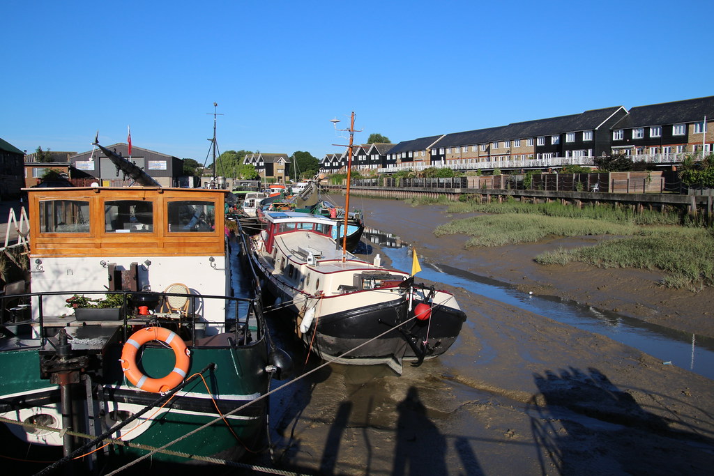 Faversham Creek Saxon Shore Way, Faversham to Herne Bay. 1… Flickr
