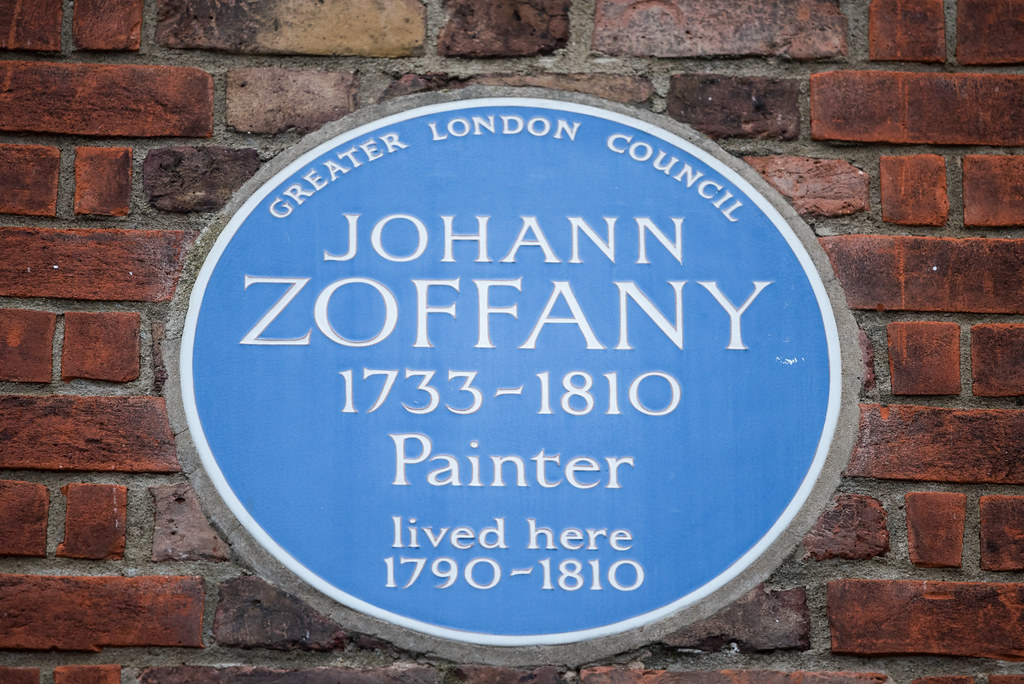 Johann Zoffany 17331810 painter lived here 17901810 Flickr
